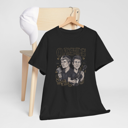 Tricou personalizat Music, negru, OASIS, pasionatii de muzica [1]