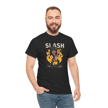 Tricouri Personalizate - Tricou personalizat Music, negru, SLASH, pasionatii de muzica