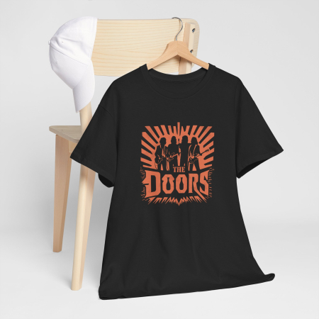 Tricou personalizat Music, negru, The Doors, pasionatii de muzica [1]