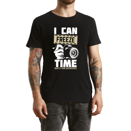 Tricouri Personalizate - Tricou personalizat PhotoGrapher pentru fotografi/pasionati de fotografie negru