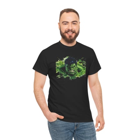 Tricouri Personalizate - Tricou personalizat Super Eroi Marvel, HULK, negru