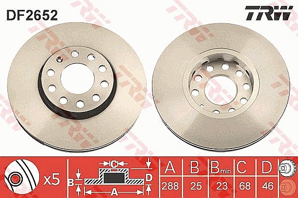 DISC FRANA  - TRW DF2652 [1]