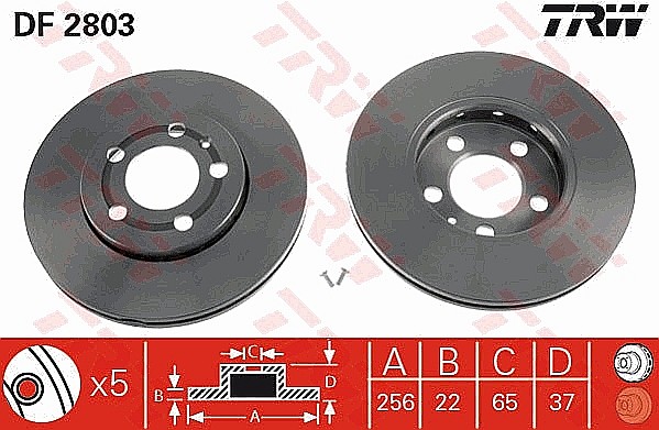 DISC FRANA  - TRW DF2803 [1]