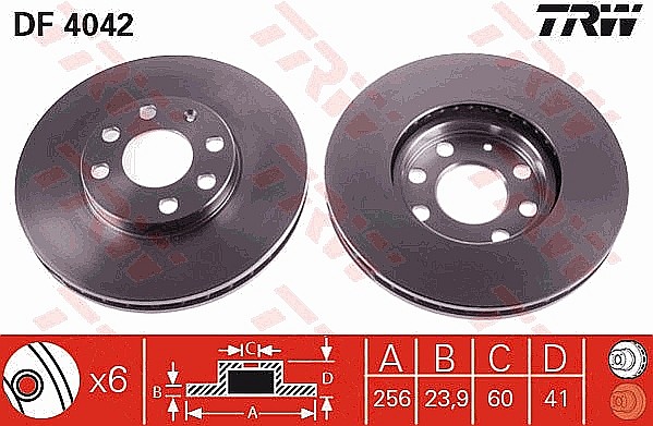 DISC FRANA  - TRW DF4042 [1]