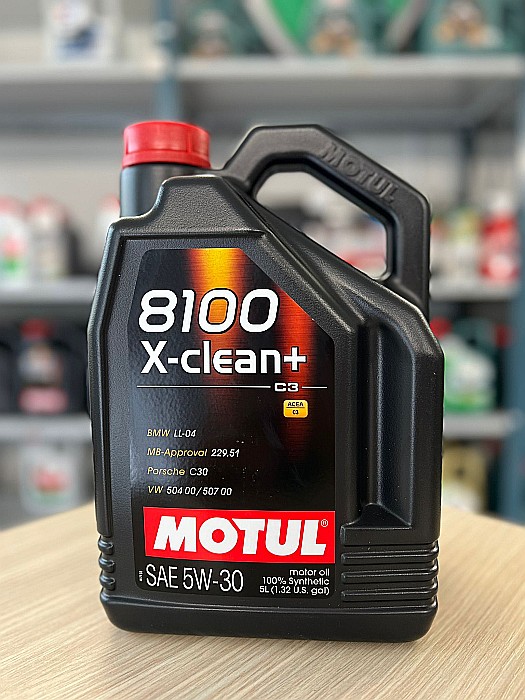 Ulei motor Motul 8100 X-Clean+, 5W30, 5L [1]