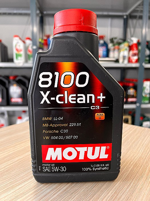 Ulei motor Motul 8100 X-Clean+, 5W30, 1L [2]