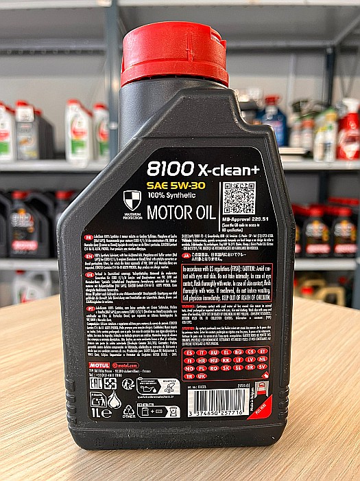 Ulei motor Motul 8100 X-Clean+, 5W30, 1L [3]