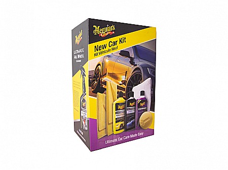 Detailing auto - KIT SOLUTII INTRETINERE NEW CAR KIT EU-MEGUIARS