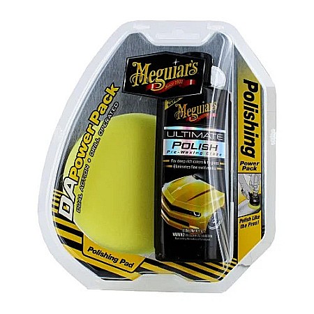 Detailing auto - G3502INTMG DISC POLISHAT, 1 BUC + 118 ML POLISH, ULT POLISH PACK - MEGUIARS