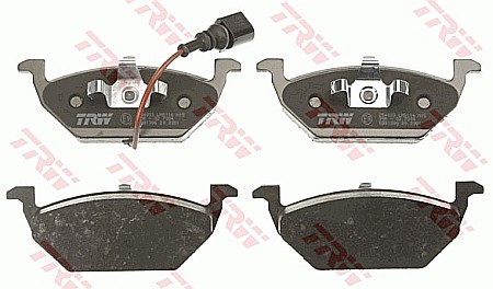 Piese auto - SET PLACUTE FRANA - TRW GDB1386