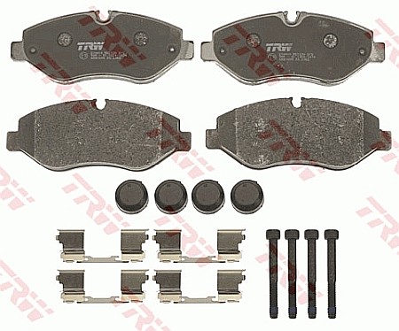 Piese auto - SET PLACUTE FRANA - TRW GDB1698