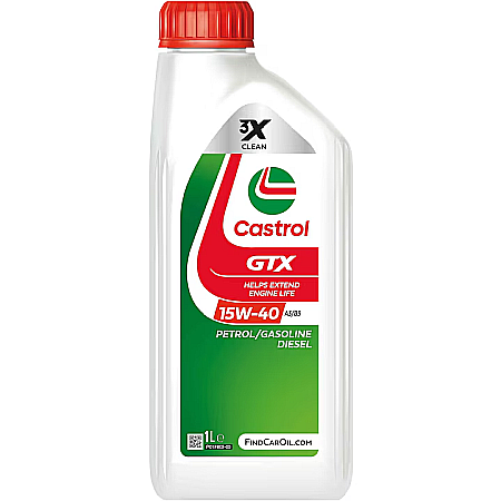 Uleiuri / Lichide auto - Ulei motor Castrol GTX A3/B3, 15W40, 1L
