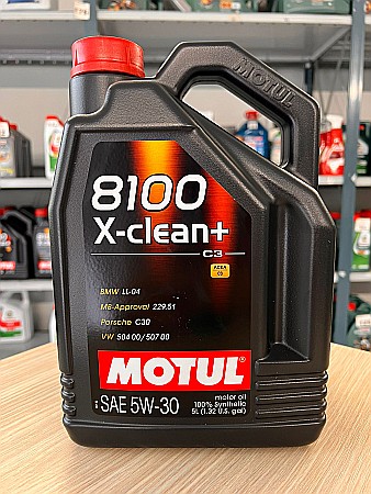 Ulei motor Motul 8100 X-Clean+, 5W30, 5L [3]