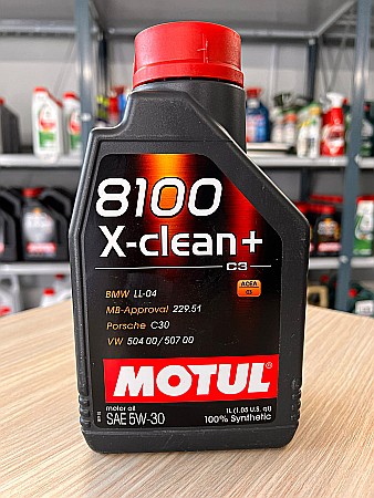 Ulei motor Motul 8100 X-Clean+, 5W30, 1L [1]
