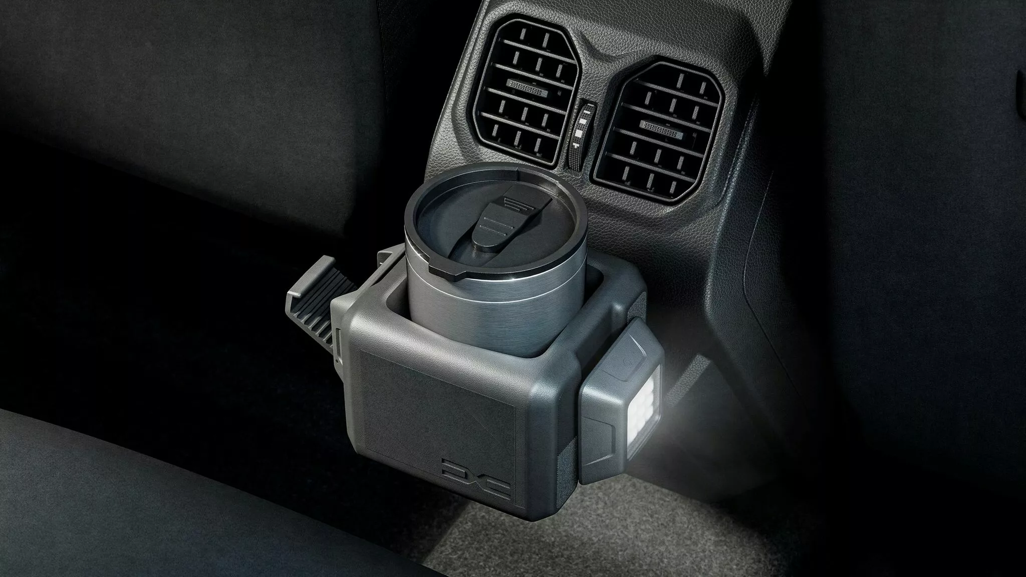 YouClip – suport multifuncțional pentru pahare 3 IN 1, adecvat vehiculelor Dacia Duster III, Spring, Bigster. [2]