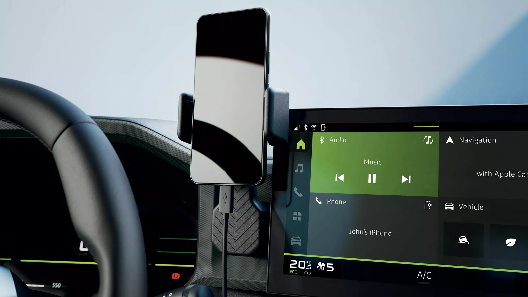 YouClip – suport pentru telefon, adecvat noilor vehicule Dacia Spring, Duster III, Bigster [3]