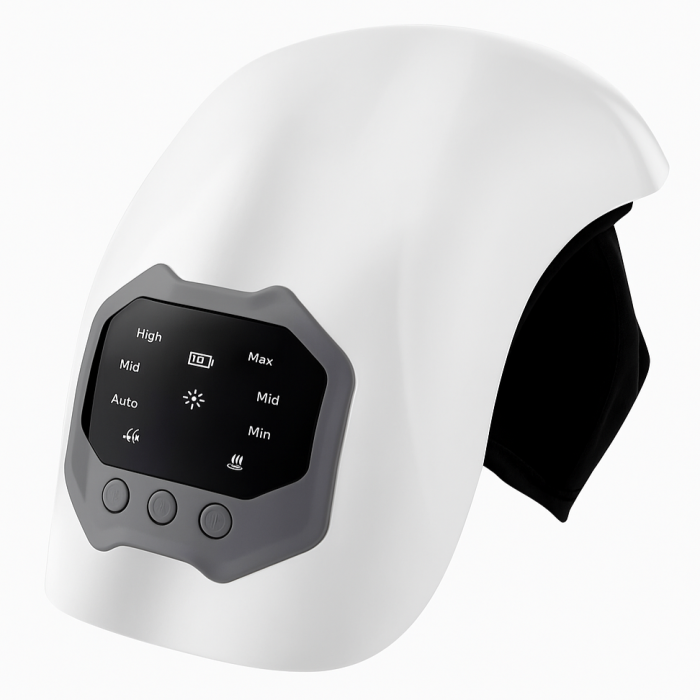 Aparat masaj genunchi cu încălzire si vibrare – reducere durere instant [1]