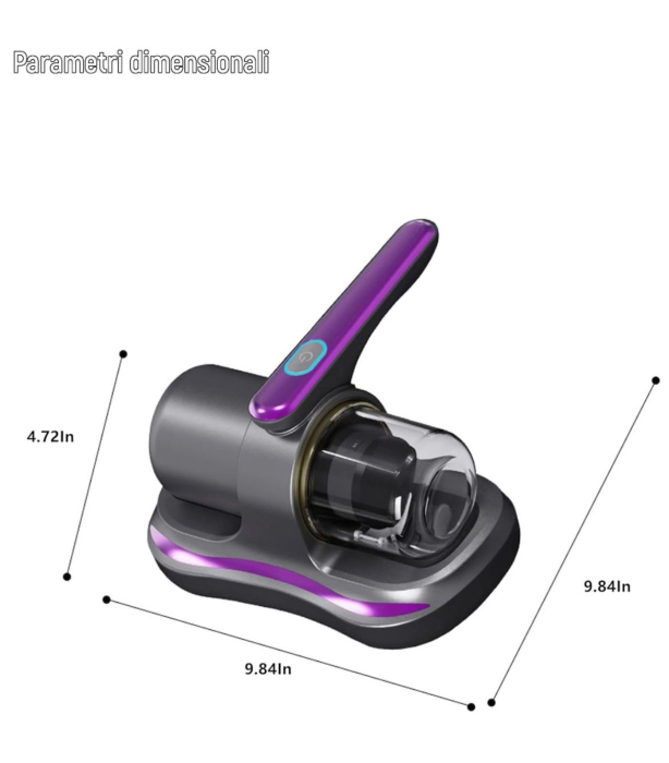 Aspirator portabil pentru indepartare acarieni cu functie de sterilizare [6]