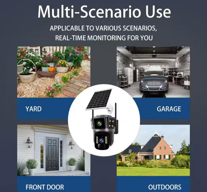 Camera supraveghere solara 4G si Wifi [6]