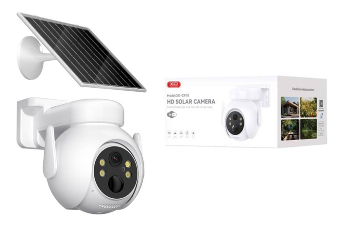 Camera supraveghere WiFi cu panou solar 300W, 7800mAh, Night Vision [2]