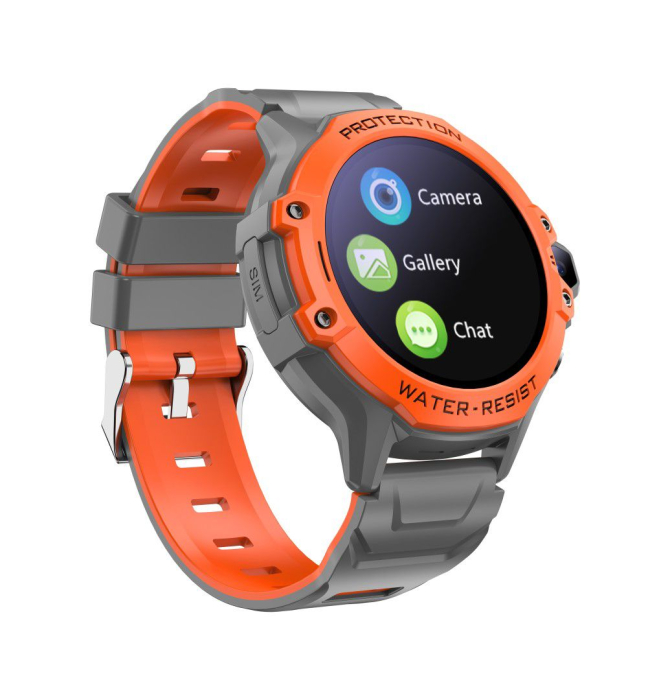 Ceas smartwatch copii, 4G, Nano-Sim, ecran 1.28 inch, funcție telefon, apel video, cameră HD, Android [4]