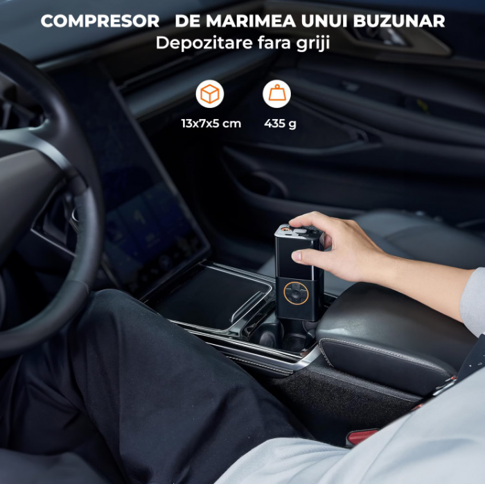 Compresor auto portabil cu acumulator [6]