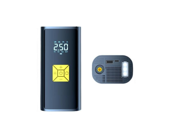 Compresor de aer cu afișaj digital inteligent, 150Psi, 12V, Portabil [3]