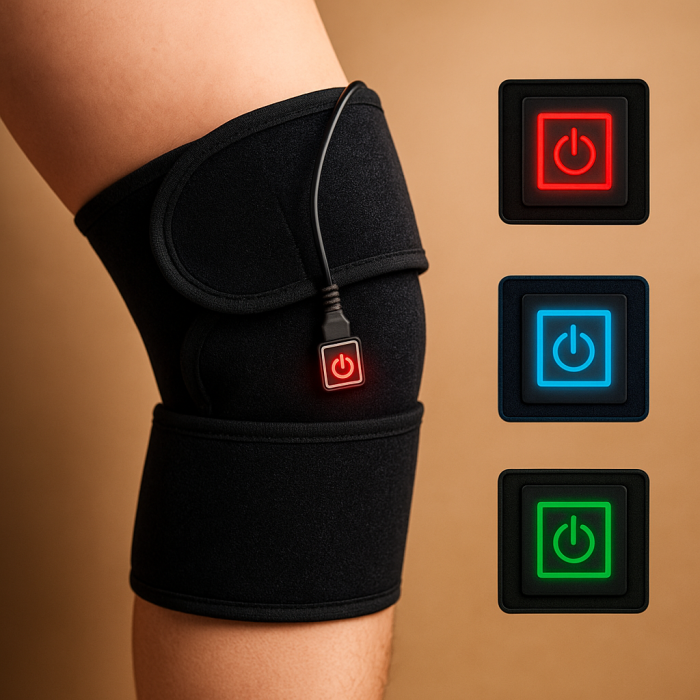 Genunchiera ortopedica cu incalzire 3 niveluri – Terapie rapidă pentru dureri si recuperare [1]