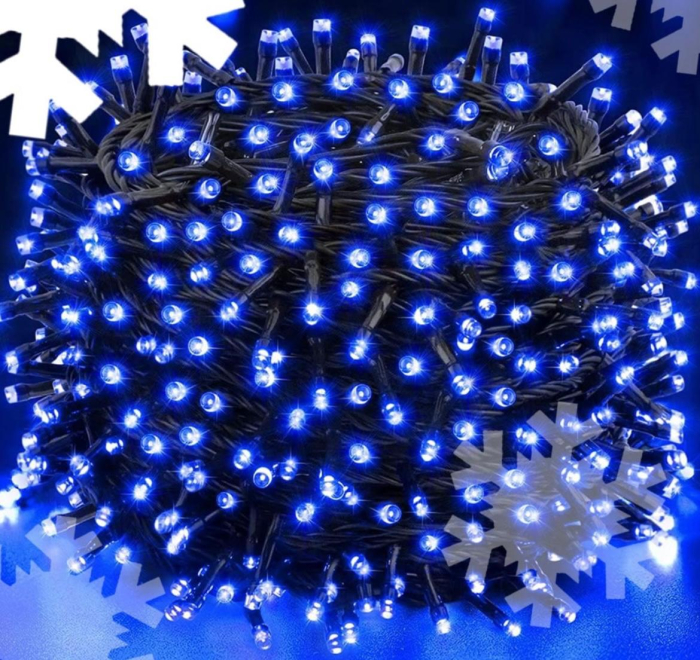 Instalatie Craciun, 100M, 480 leduri, albastru [1]