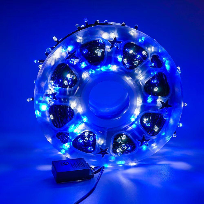 Instalatie Craciun, 100M, 480 leduri, albastru [3]