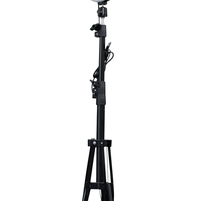 Lampa circulara cu trepied si suport telefon pentru selfie [5]