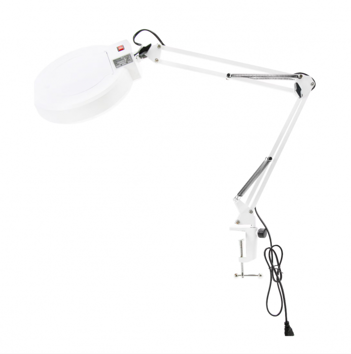 Lampa cosmetica LED cu lupa 5x si brat reglabil – iluminare profesionala [3]