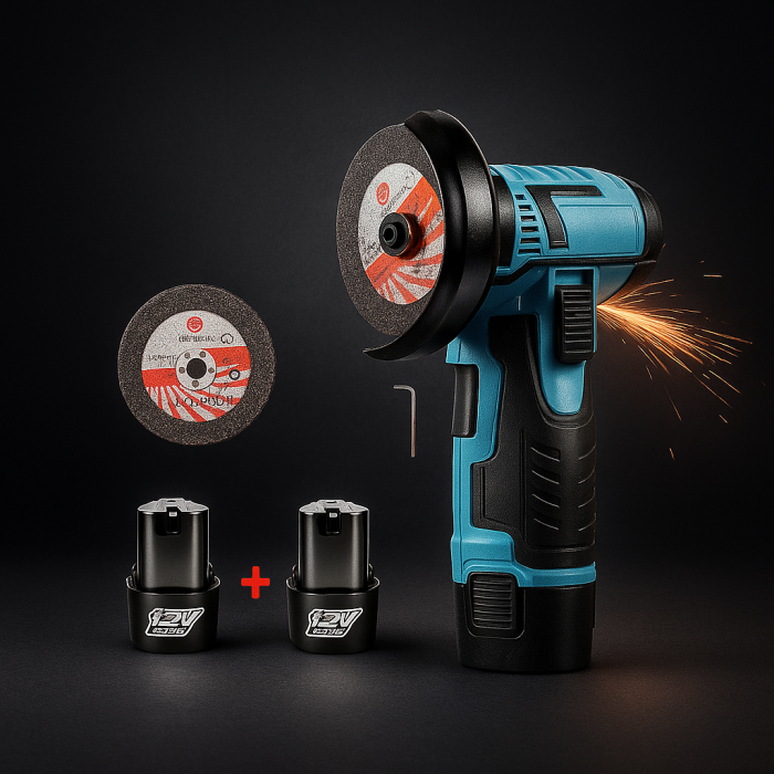 Mini polizor unghiular portabil cu acumulator – Putere, Precizie și Mobilitate [1]