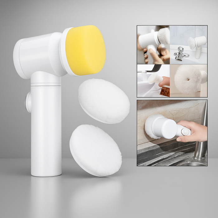 Perie electrica universala 5 in 1 – curatare si lustruire fara efort [1]