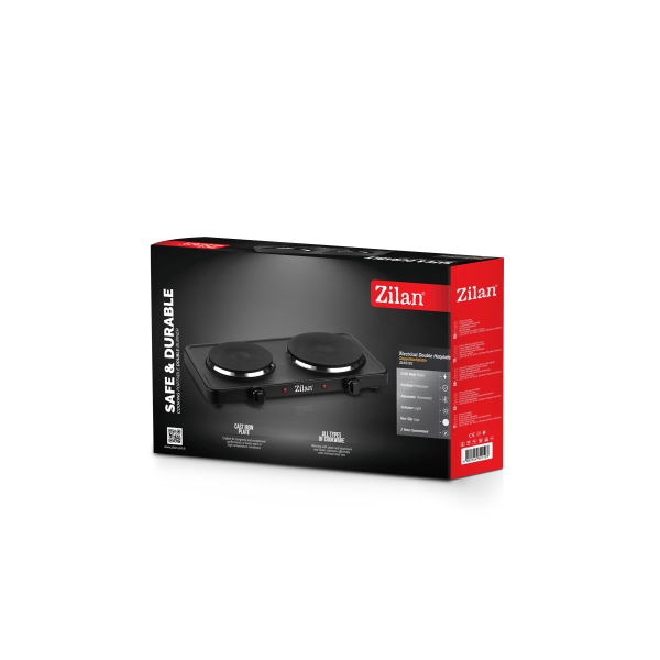 Plita electrica dubla, 2500W, termostat reglabil [2]