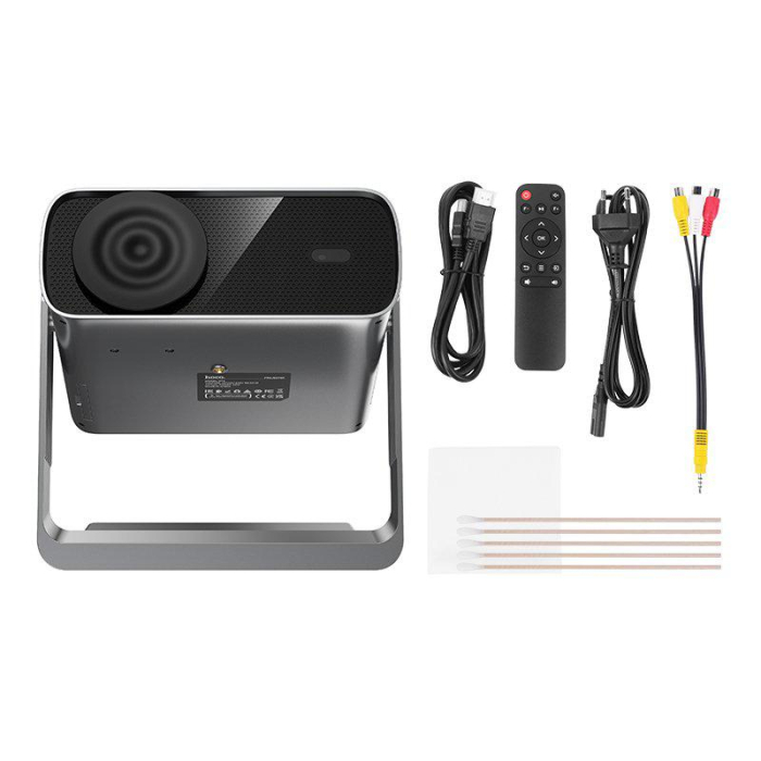 Proiector Smart, Hoco (DT5), Focus, 1920x1080P, Android Sync, Metal [7]