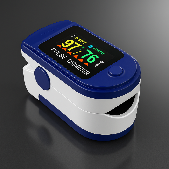 Pulsoximetru digital cu display HD pentru masurarea SpO2 si puls [1]