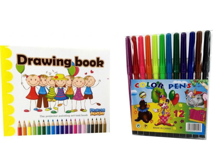 Set de pictură cu proiector pentru copii [7]