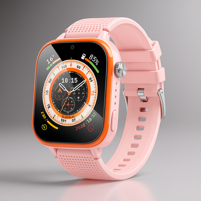 Smartwatch 4G pentru copii cu apel video, GPS precis si SIM [1]