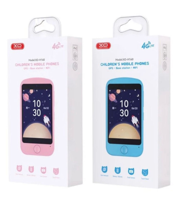 Telefon copii, Smart 4G, GPS si WI-FI, NanoSIM, Dual Camera, Roz [4]