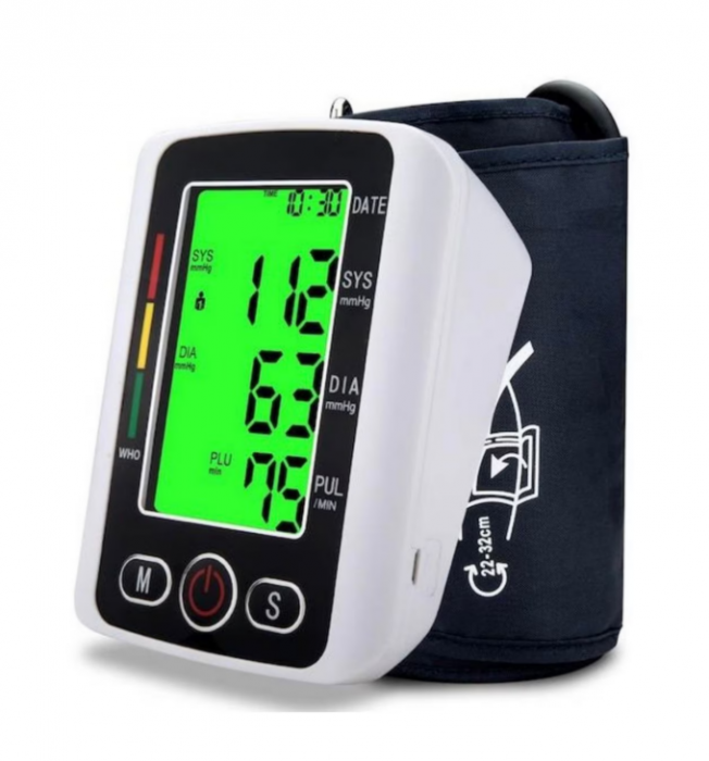 Tensiometru brat digital automat cu senzor puls neregulat – monitorizare completa [3]
