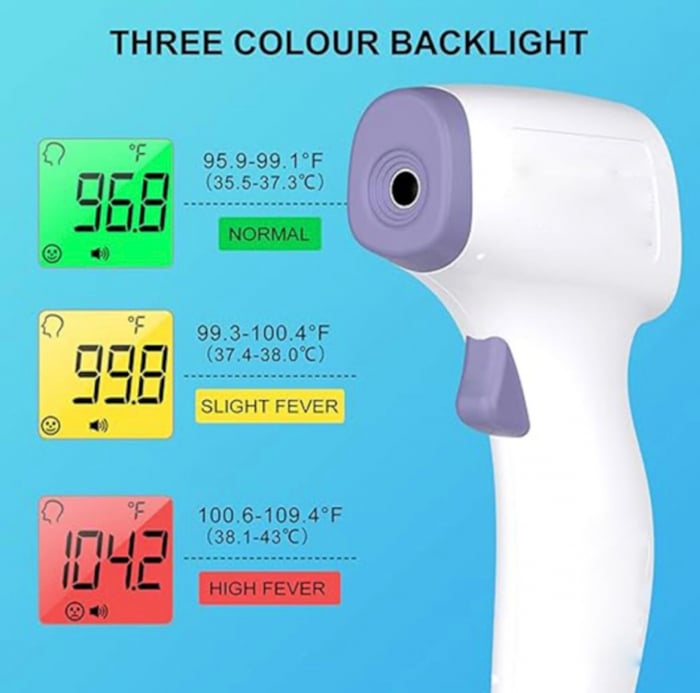 Termometru infrarosu fara contact – masurare rapida si display digital [5]