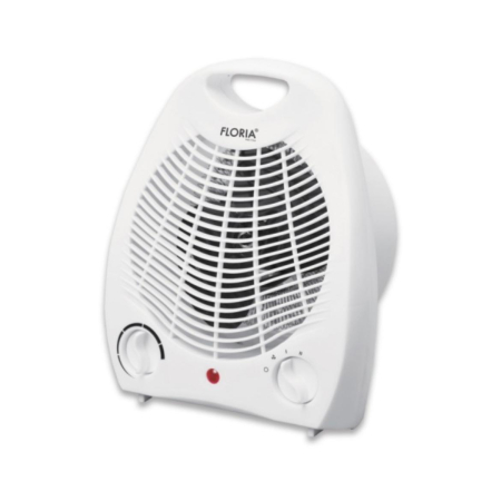 Casa si Gradina - Aeroterma alba cu 2 trepte de putere 1000W/2000W si indicator luminos