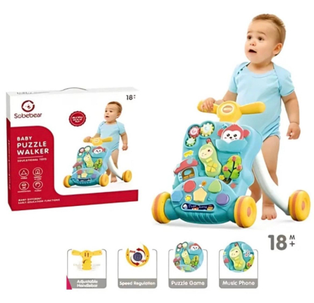 Antepremergator multifunctional interactiv pentru bebelusi, reglabil in inaltime si viteza [1]