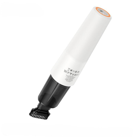 Aspirator portabil HOCO 50W – functie dubla suflare si aspirare, baterie 3600mAh, alb [5]