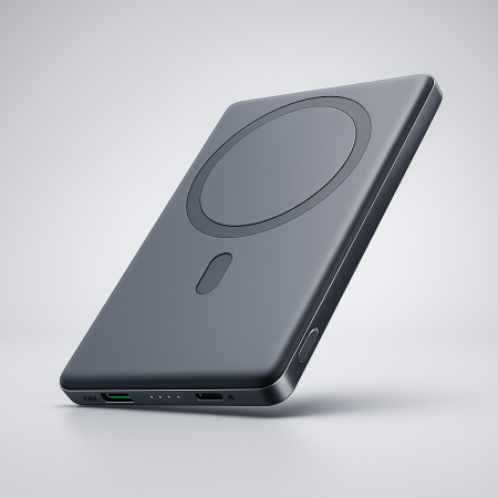 Produse - Baterie externa slim magnetica 20W – încărcare wireless rapidă pentru telefon