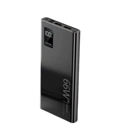 Accesorii smartphone si IT - Baterie externa Super Fast Charge, 66W, Led digital, Capacitate 20.000mAh, Negru