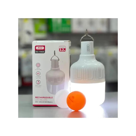 Produse - Bec cu acumulator, reincarcabil, conectare USB, 3.2W, 3 x Light Mood, 1200MAh