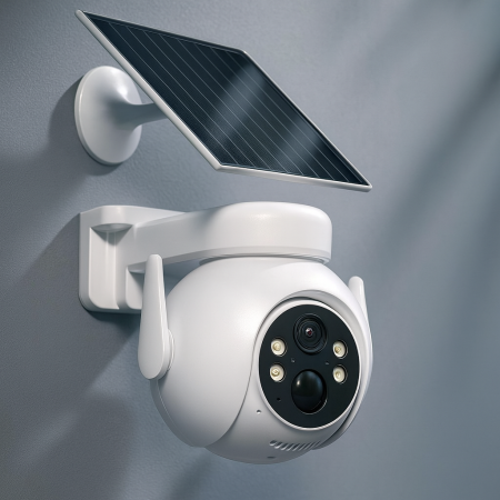 Produse - Camera supraveghere WiFi cu panou solar 300W, 7800mAh, Night Vision