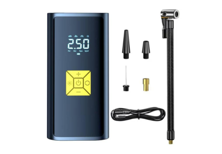 Produse - Compresor de aer cu afișaj digital inteligent, 150Psi, 12V, Portabil